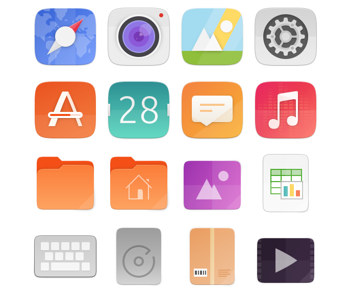 Suru Icon Set